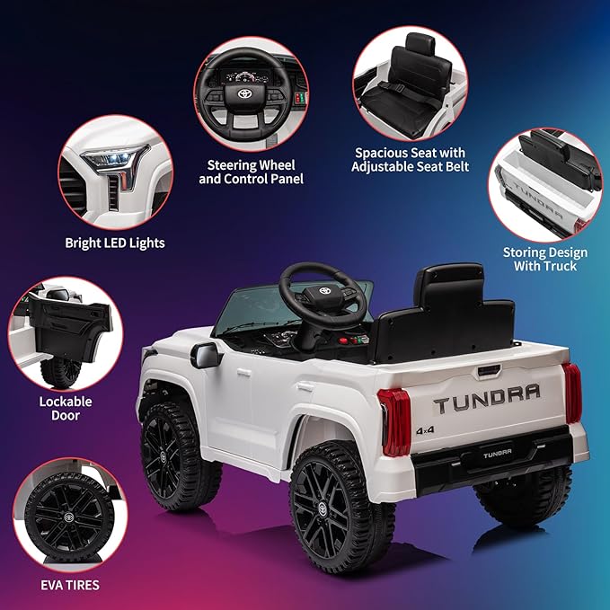 Buy Toyota Tundra 12V Battery Operated RideOn | Yallatoys.com