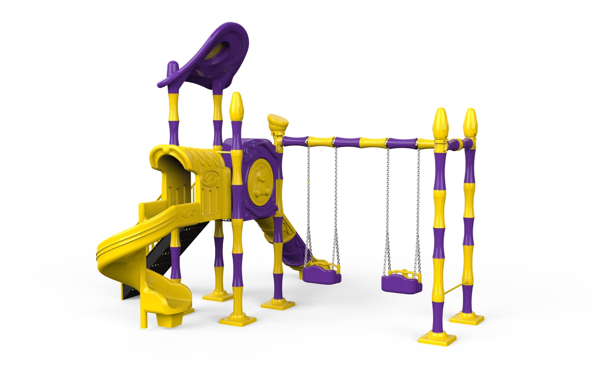 Buy Tree Series Slide with Tower and Swings | Yallatoys.com