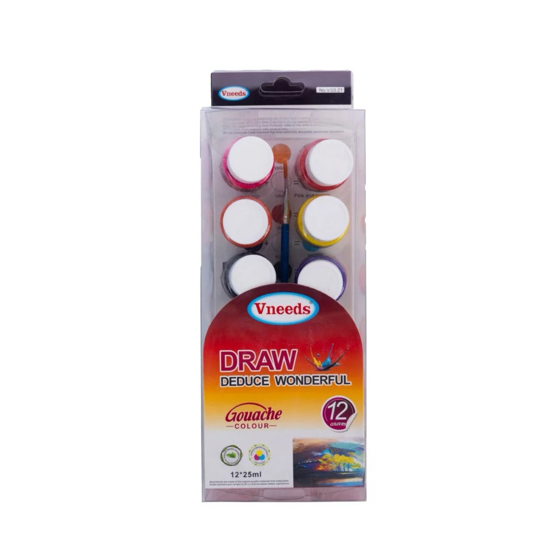 Buy Vneeds Gouache 12 Color | Yallatoys.com