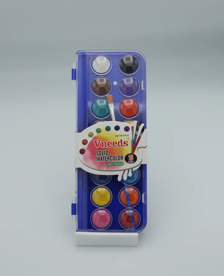 Buy Vneeds Watercolor 16 Colors | Yallatoys.com