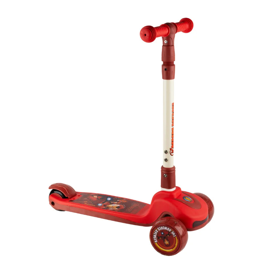 Buy Marvel Ironman Foldable Twist Scooter | Yallatoys.com