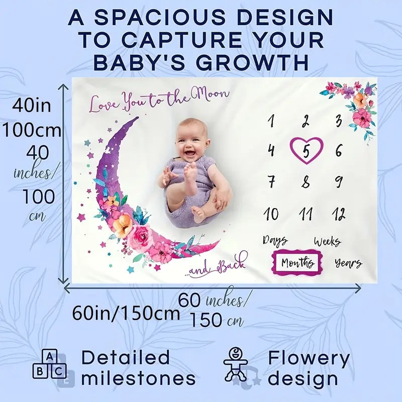 Extra Large Photography Baby Blanket 1pc Yalla Gifting Yallatoys