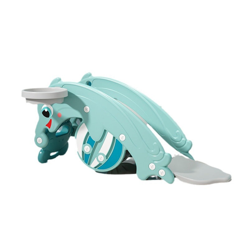 Buy Kids 2 in 1 Rocking chair and Slide Mint | Yallatoys.com