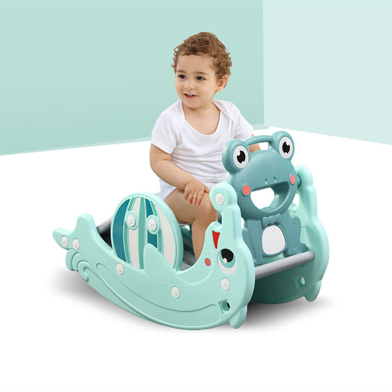 Buy Kids 2 in 1 Rocking chair and Slide Mint | Yallatoys.com