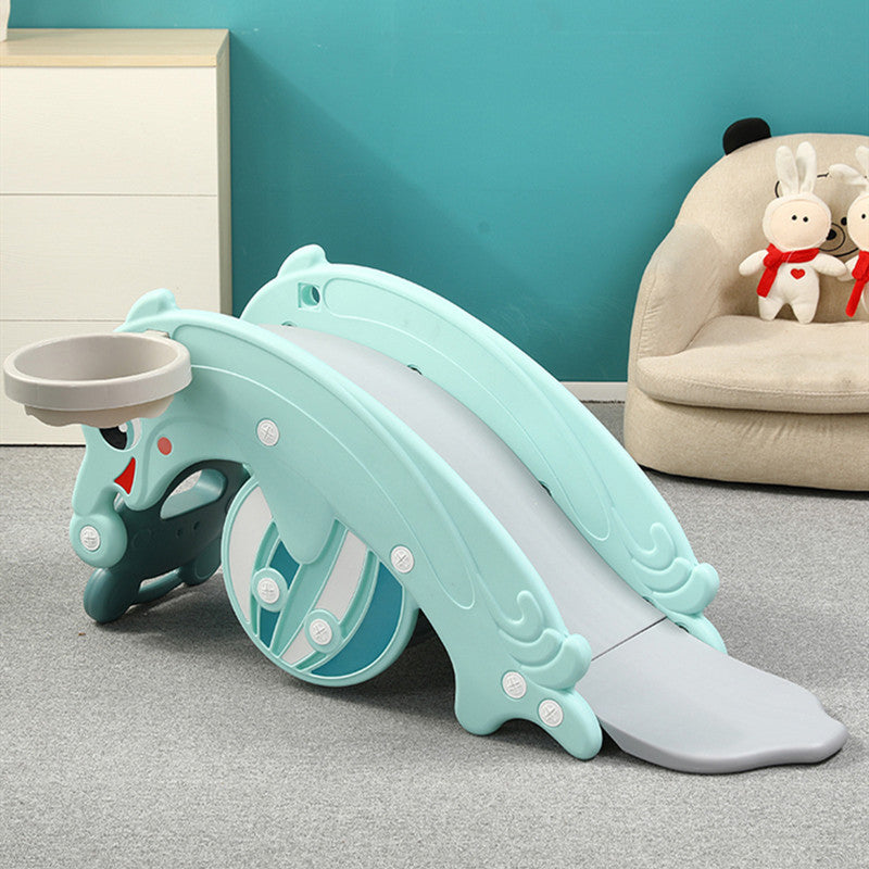 Buy Kids 2 in 1 Rocking chair and Slide Mint | Yallatoys.com