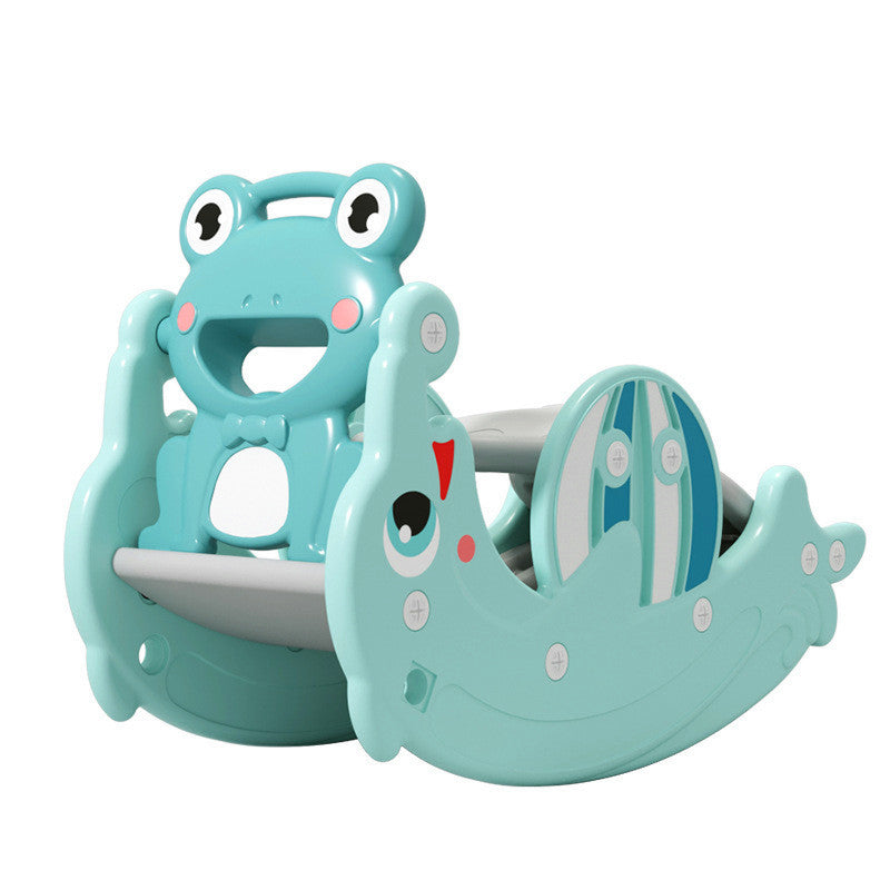 Buy Kids 2 in 1 Rocking chair and Slide Mint | Yallatoys.com
