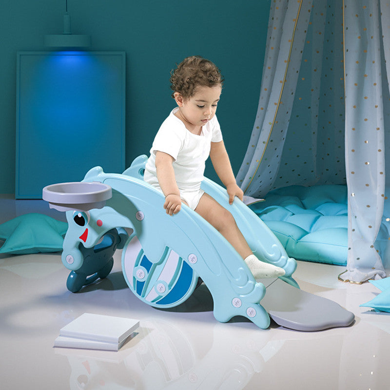 Buy Kids 2 in 1 Rocking chair and Slide Mint | Yallatoys.com