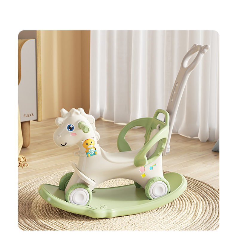 Buy Kids Rocking Horse Green | Yallatoys.com