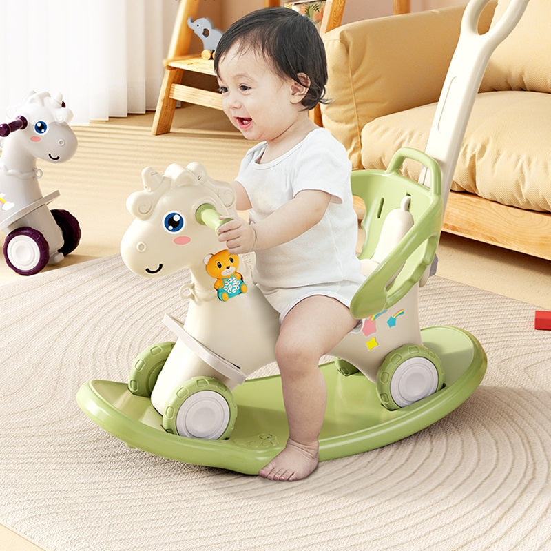 Buy Kids Rocking Horse Green | Yallatoys.com