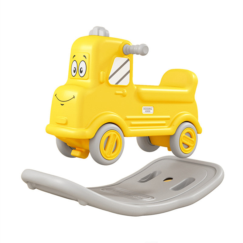 Buy Kids Roacking Truck Yellow | Yallatoys.com
