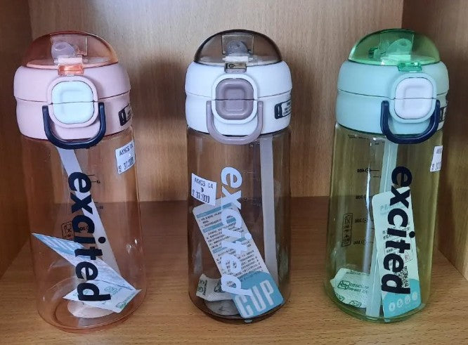 Buy Water Bottle  Pvc 680ml Assorted (Sold Separately Subjected to Availability) | Yallatoys.com