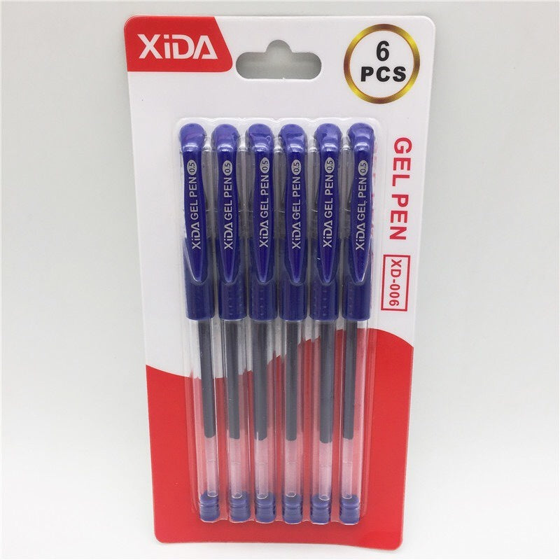 Buy Xida Gel Pen 6Pcs | Yallatoys.com