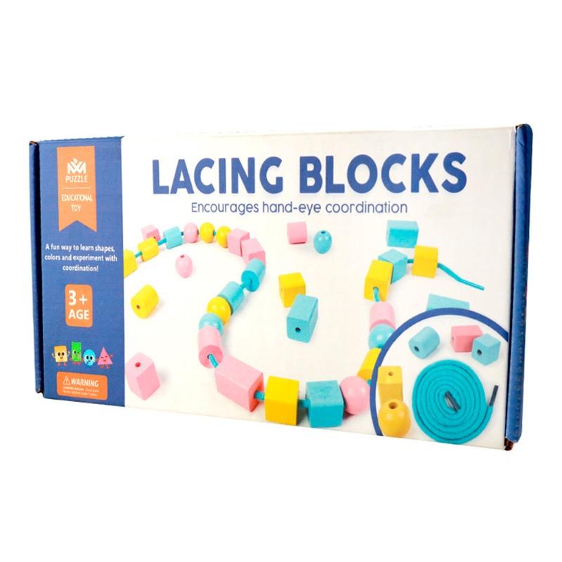 Buy Lacing Blocks Beads And Threading | Yallatoys.com