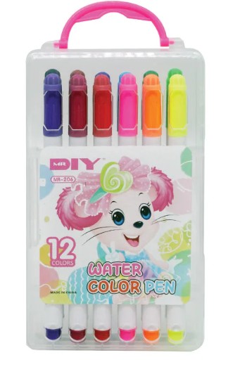 Buy Mini Water Color Pens 12 Colors | Yallatoys.com