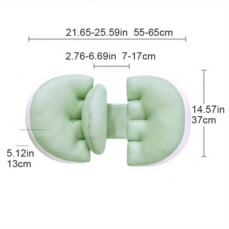 Adjustable Ergonomic Maternity Pillow for Side Sleeping Sky Blue Yalla Gifting Yallatoys
