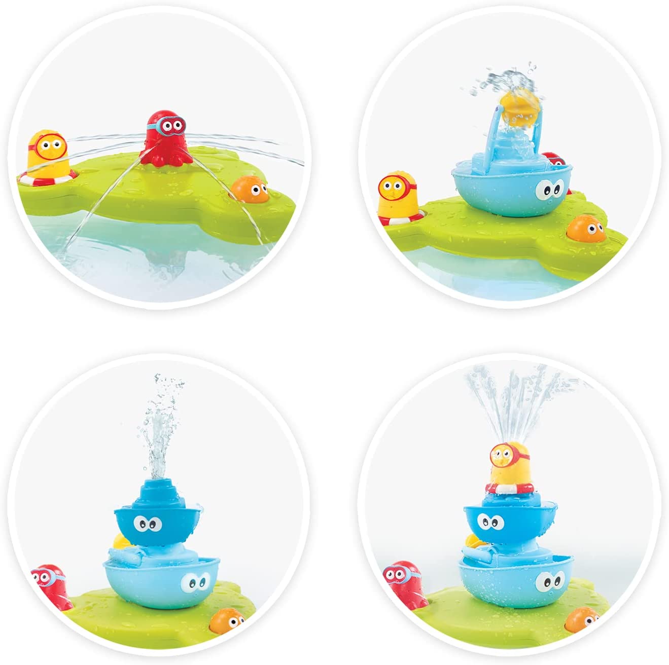 Yookidoo Stack 'N' Spray Tub Fountain Yookidoo Yallatoys