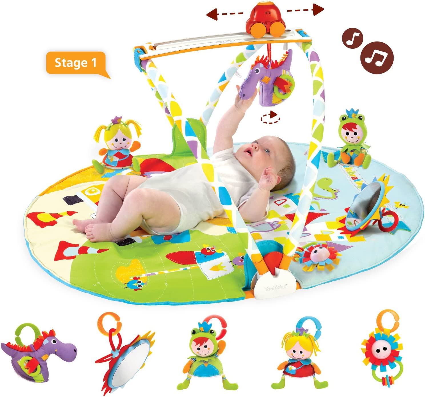 Yookidoo Gymotion Activity Playland Yookidoo Yallatoys