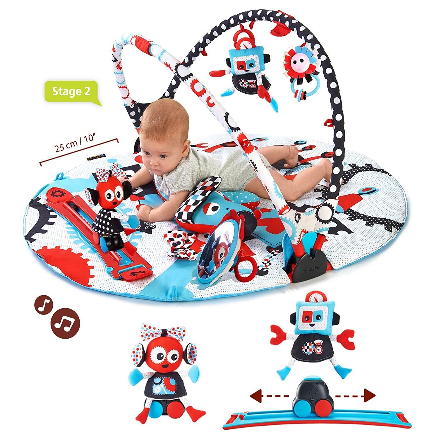 Yookidoo Gymotion Robo Playland Yookidoo Yallatoys
