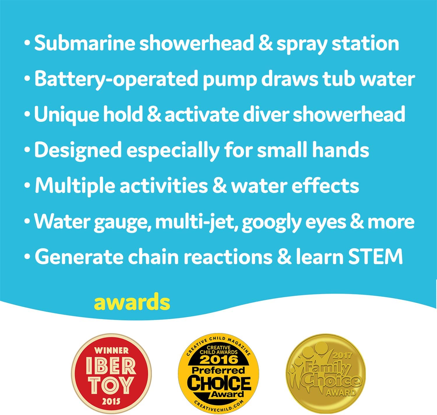 Yookidoo Submarine Spray Station Yookidoo Yallatoys