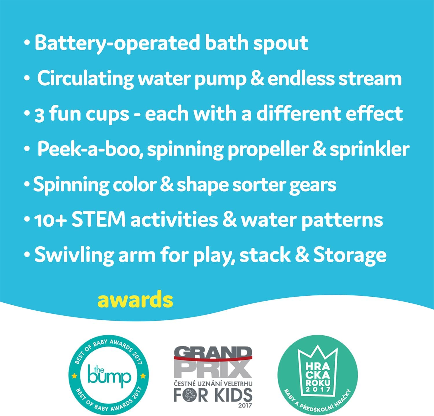 Yookidoo Spin 'N' Sort Spout Pro Yookidoo Yallatoys
