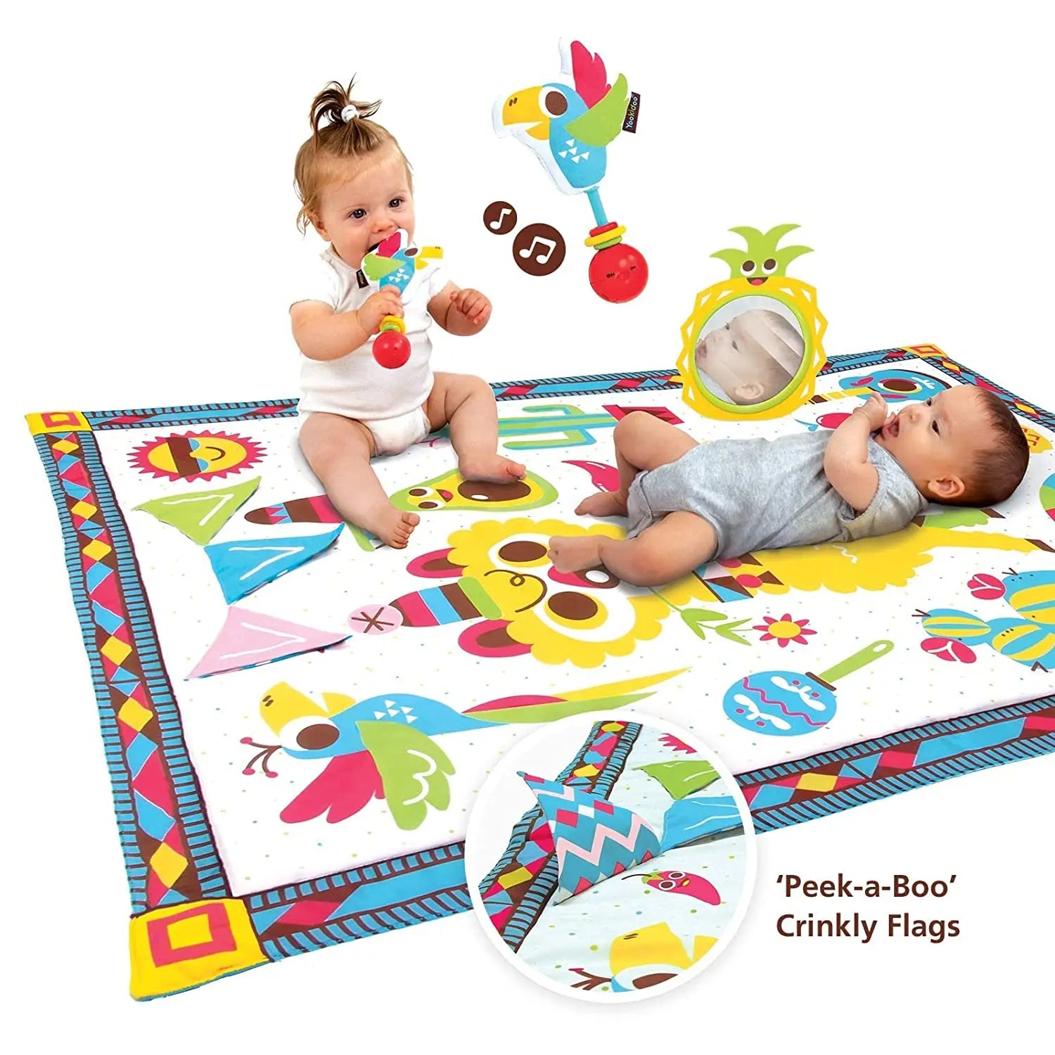 Yookidoo Fiesta Playmat To Bag Yookidoo Yallatoys