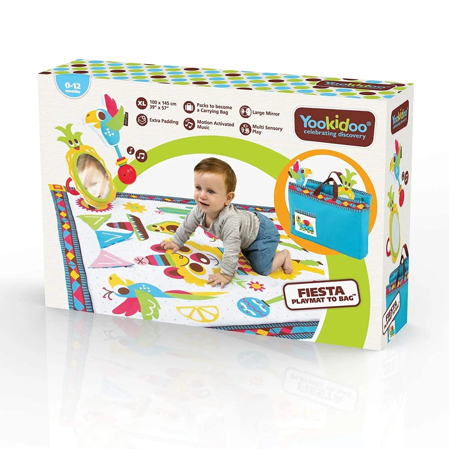 Yookidoo Fiesta Playmat To Bag Yookidoo Yallatoys