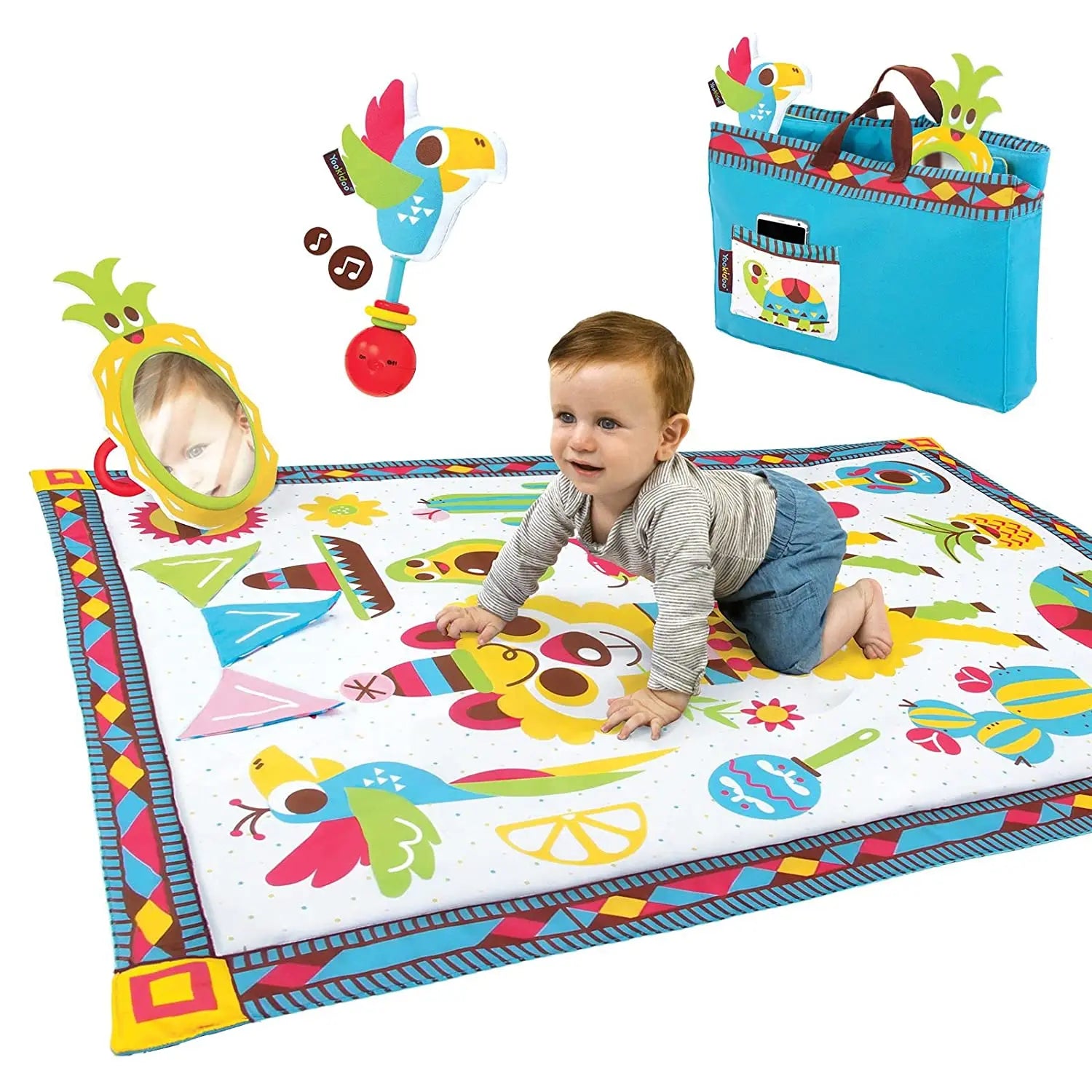 Yookidoo Fiesta Playmat To Bag Yookidoo Yallatoys