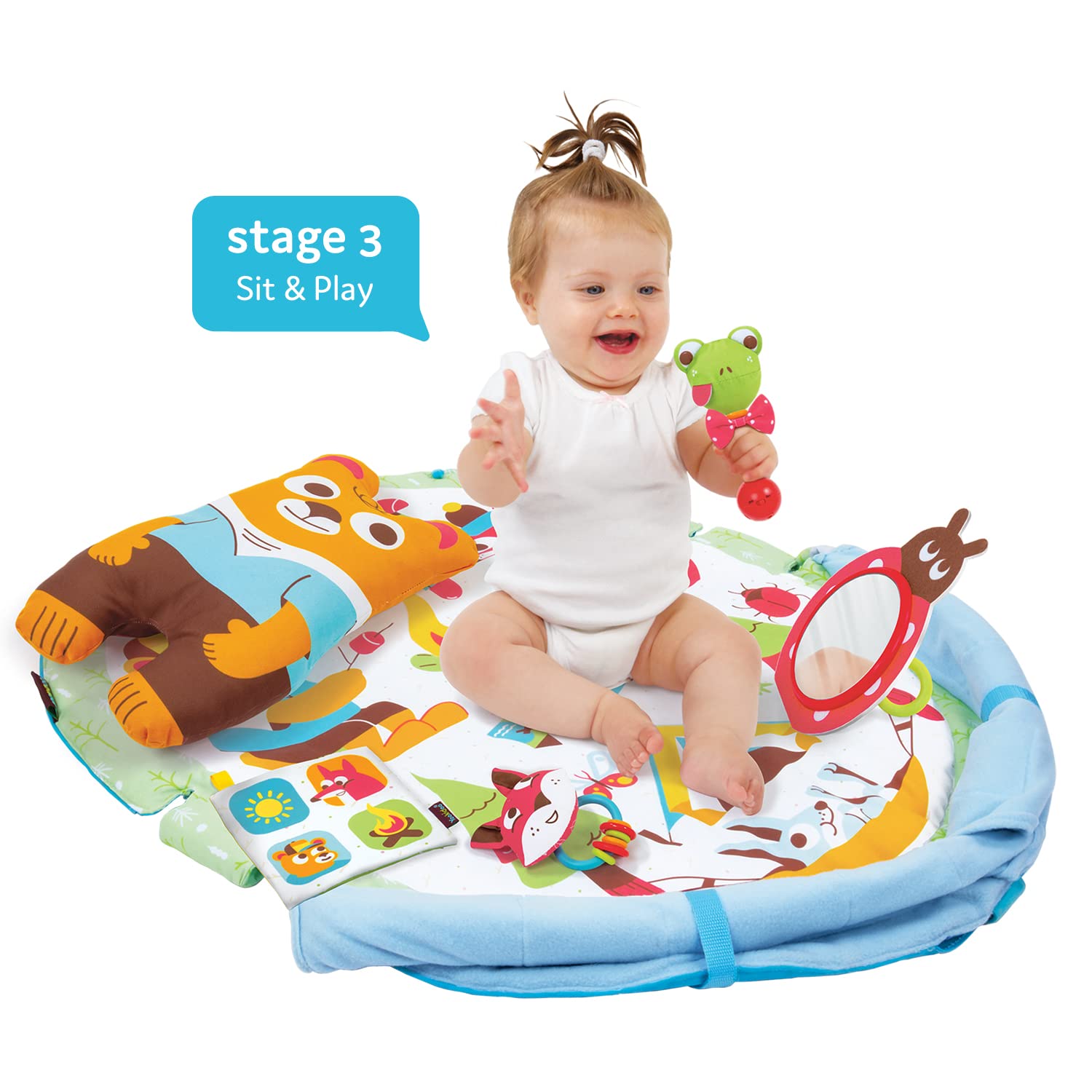 Yookidoo Play â€˜Nâ€™ Nap Gymotion Yookidoo Yallatoys