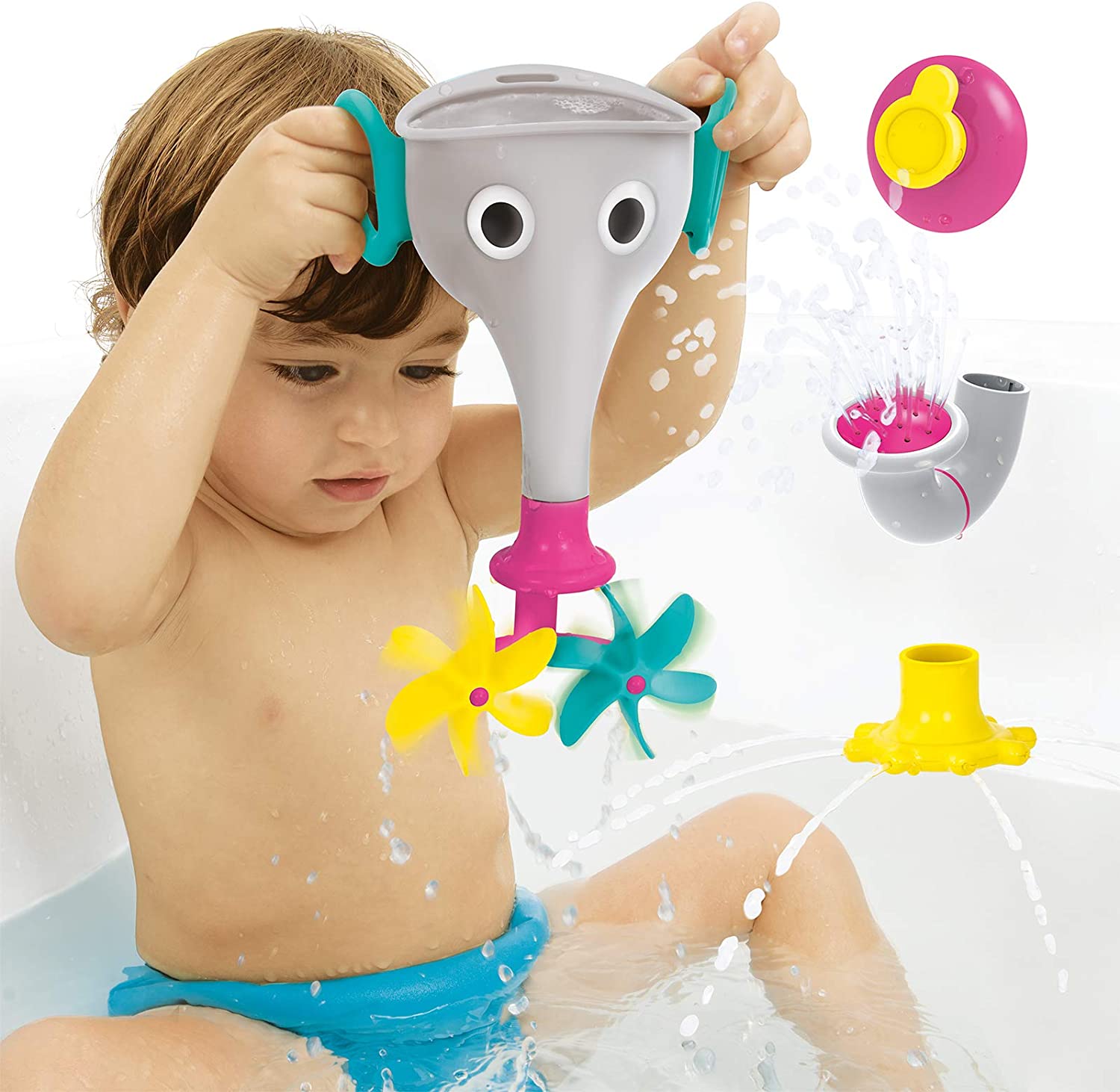 FunElefun Fill 'N' Sprinkle - Grey Yookidoo Yallatoys
