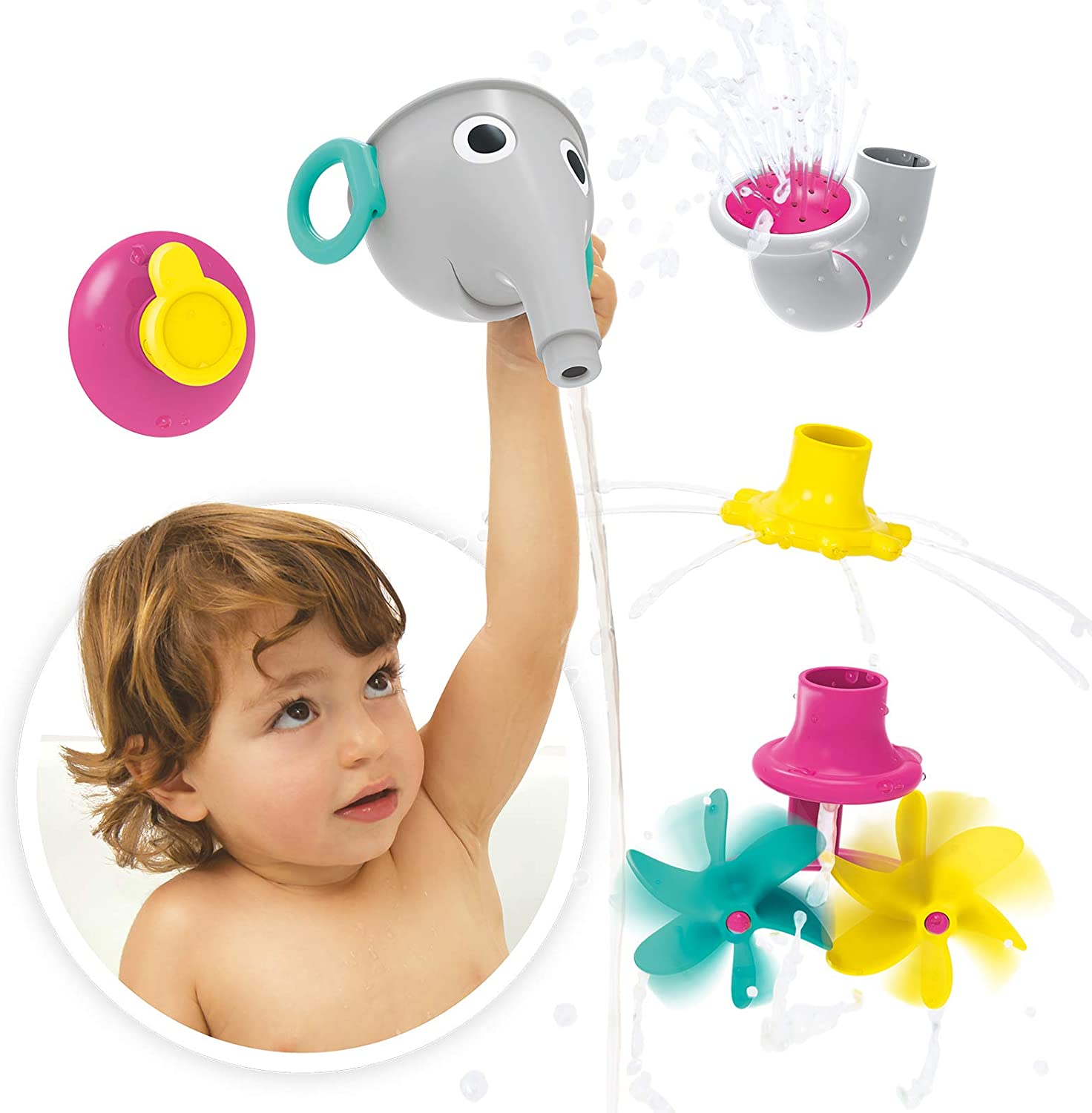 FunElefun Fill 'N' Sprinkle - Grey Yookidoo Yallatoys