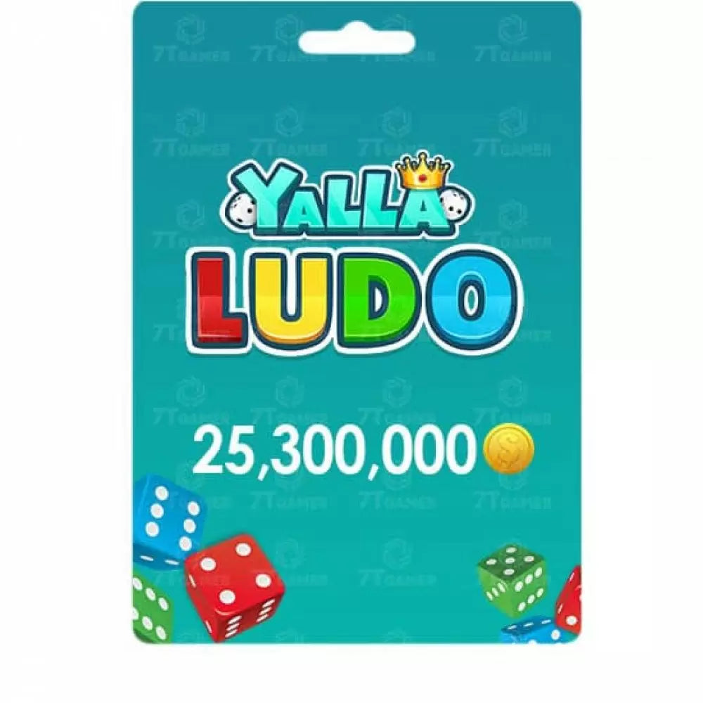 Buy Yalla Ludo - 25300000 Gold | Yallatoys.com
