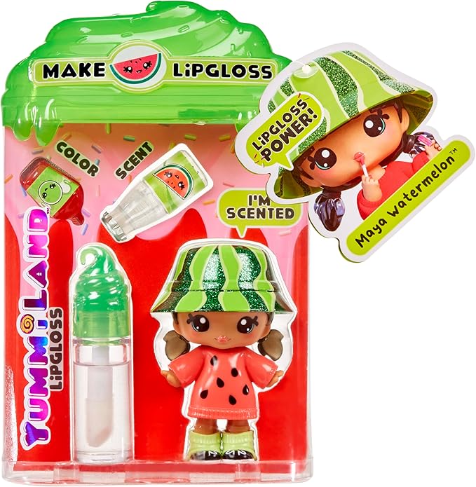 Buy Yummiland Lipgloss Doll Maya Watermelon | Yallatoys.com