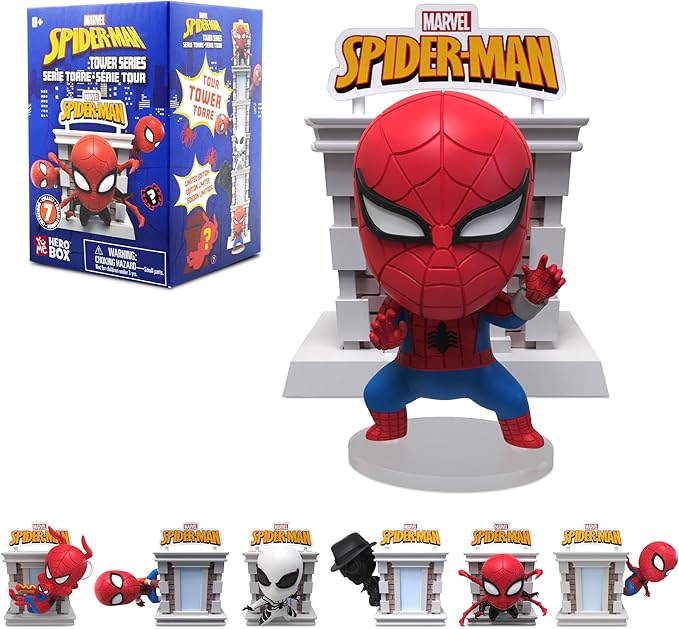 Buy Yume Spiderman Tower Series with Window Box (Sold Separately Subject To Availability) | Yallatoys.com