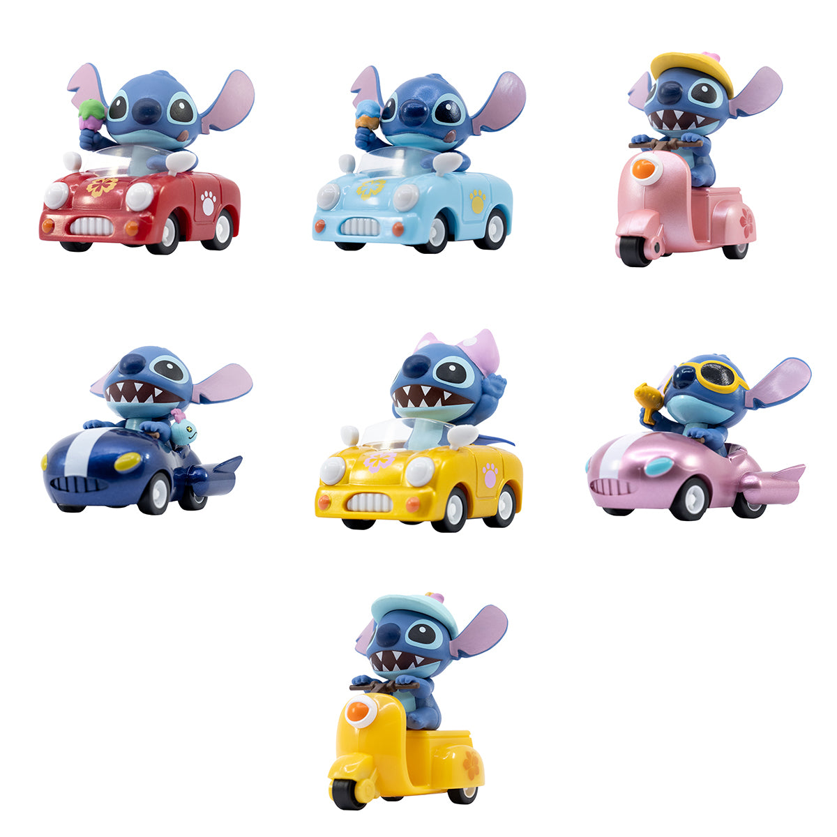 Buy Yume Lilo & Disney Stitch Zoom Hero Pullback Vehicles with Figures | Yallatoys.com