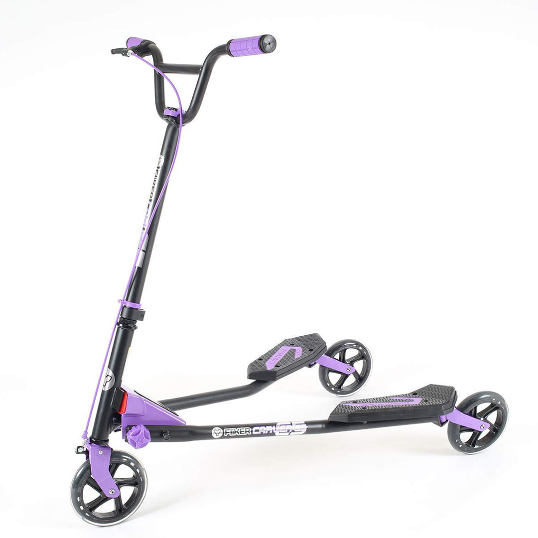 Buy Yvolution Y Fliker Carver C5 Foldable Drifting Scooter Purple | Yallatoys.com