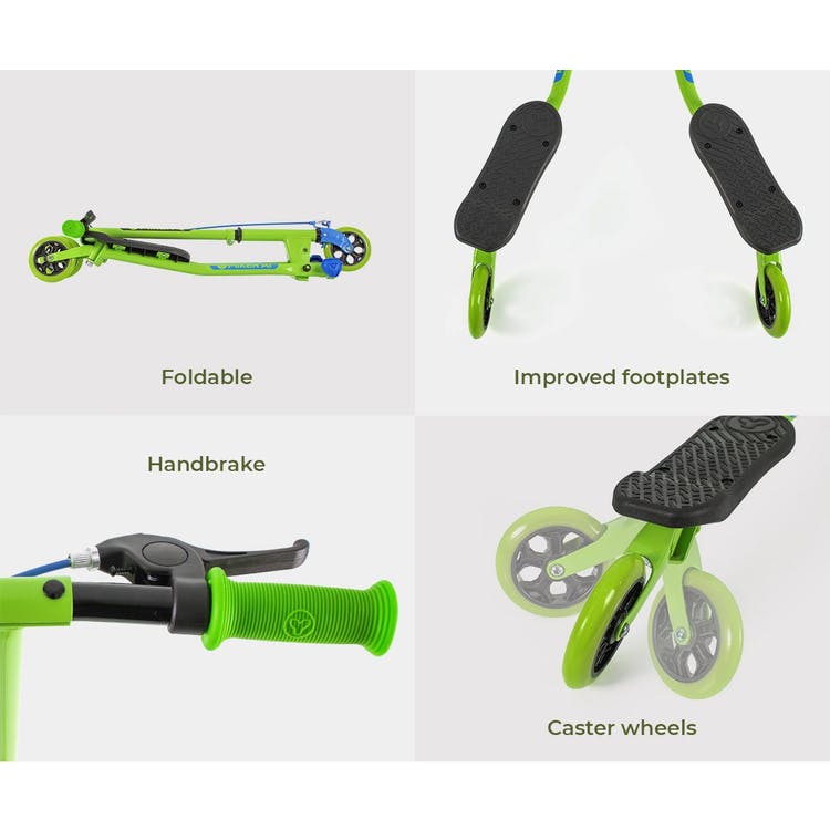 Buy Yvolution Yfliker A1 Air Green Blue | Yallatoys.com