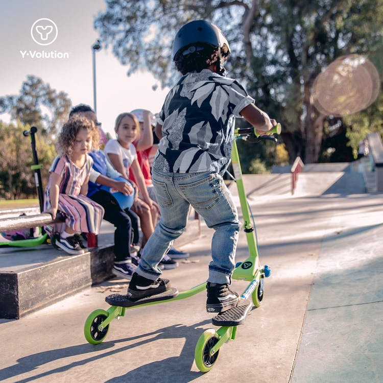 Buy Yvolution Yfliker A1 Air Green Blue | Yallatoys.com