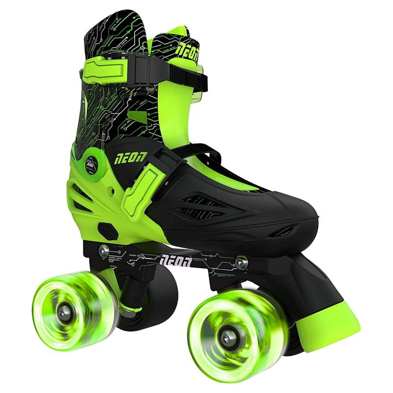 Buy Yvolution Neon Combo Skates 2 in 1 Green Size 3-6 | Yallatoys.com