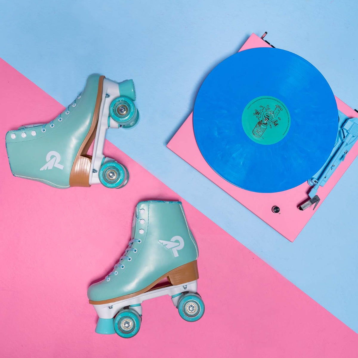Buy Yvolution Prettyfly Roller Skates Blue Size 35-38 | Yallatoys.com