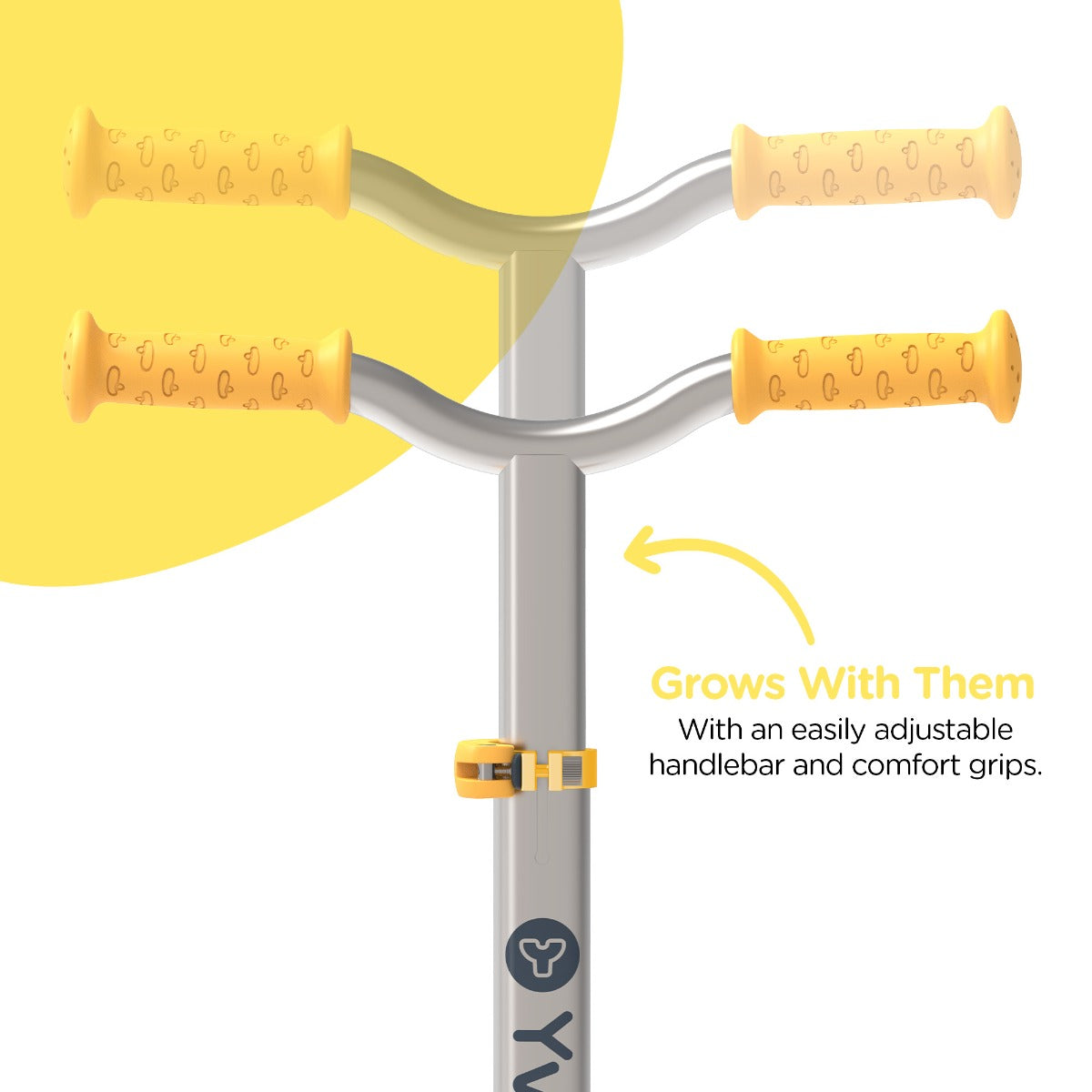 Buy Yvolution Y Glider Air Yellow Scooter | Yallatoys.com