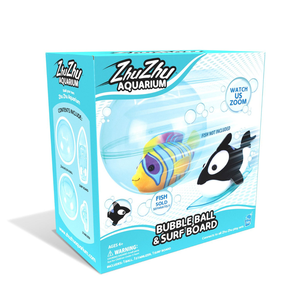 Buy Zhuzhu Aquarium Bubble Ball and Surfboard | Yallatoys.com