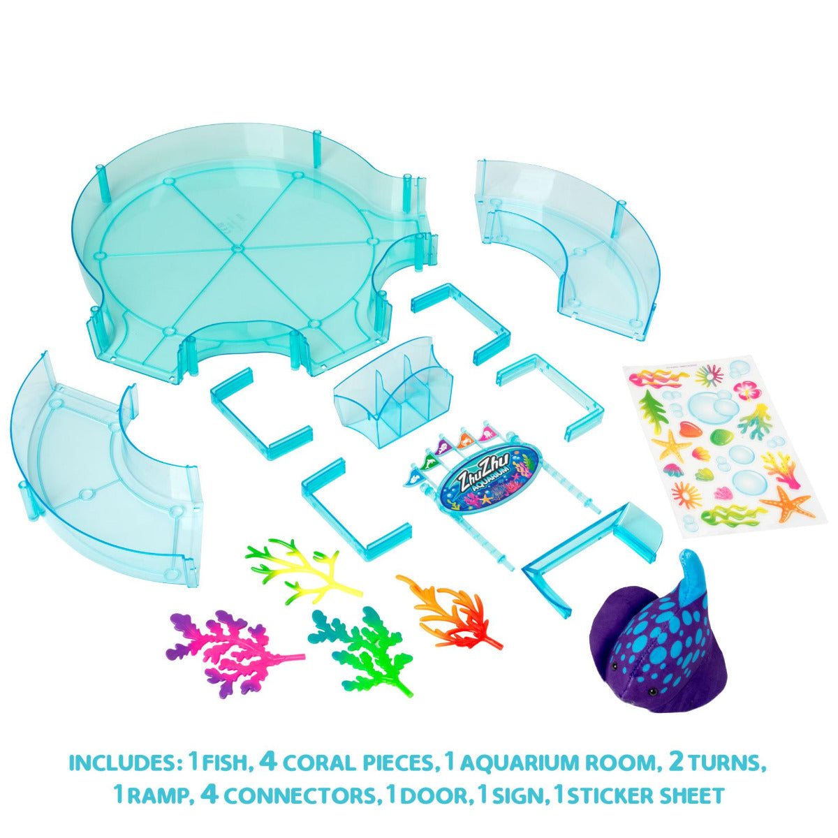 Buy Zhuzhu Aquarium Starter Set With Fish | Yallatoys.com
