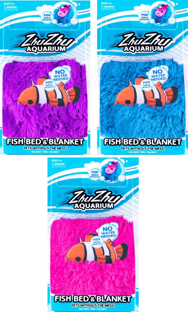 Buy Zhuzhu Aquarium Fish Bed And Blanket (Sold Separately Subjected To Availability) | Yallatoys.com