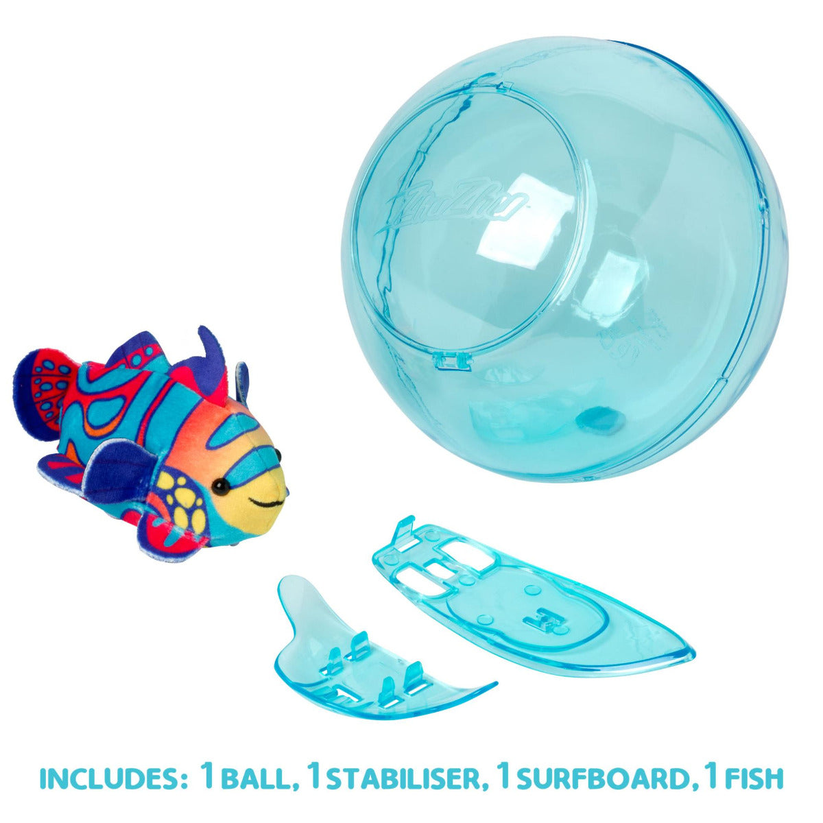Buy Zhuzhu Aquarium Ball And Surfboard With Fish | Yallatoys.com