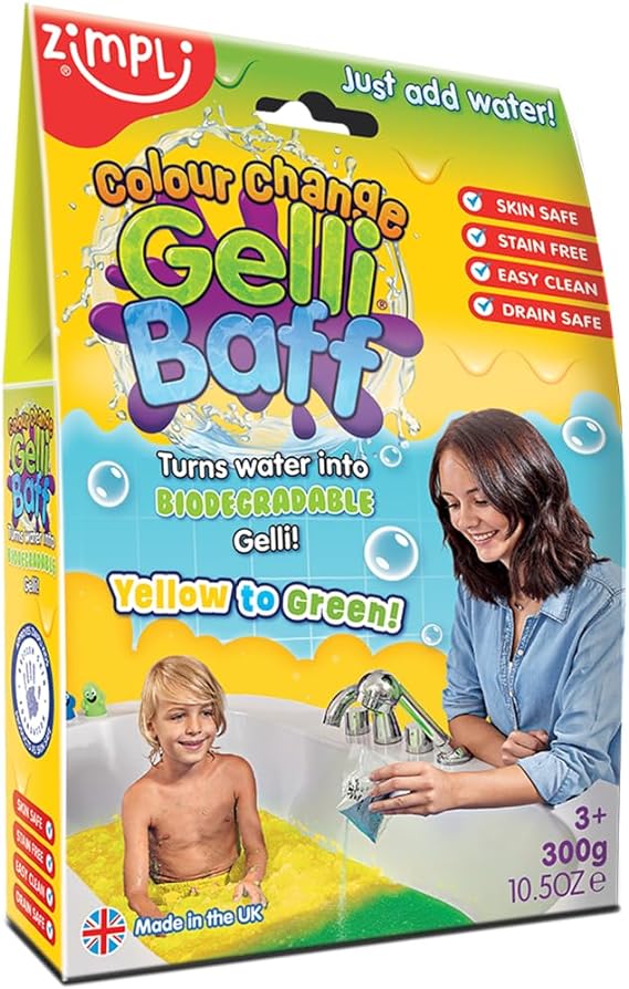Buy Zimpli Kids Cosmic Yellow Baff Color Change Box 300g | Yallatoys.com