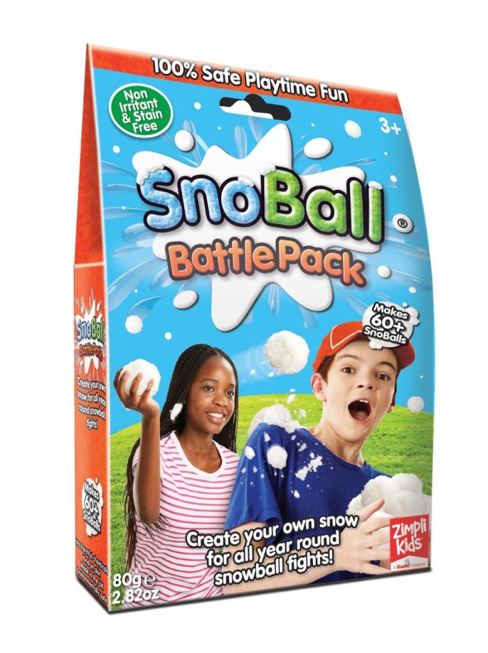 Buy Zimpli Kids Snowball Battle Pack 4 Use Pack 80g | Yallatoys.com