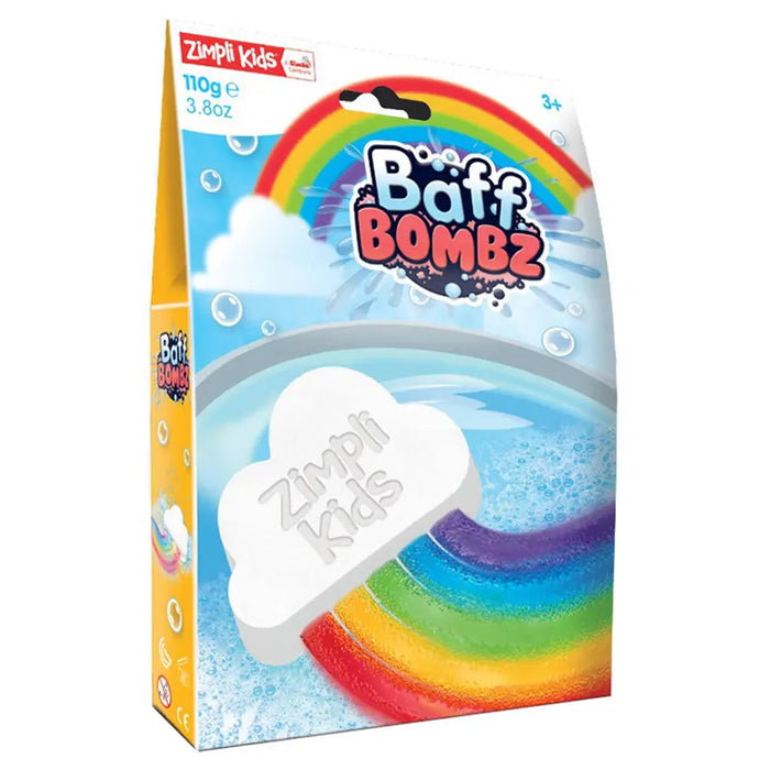 Buy Zimpli Kids Baff Bomb White Cloud Rainbow Effect | Yallatoys.com