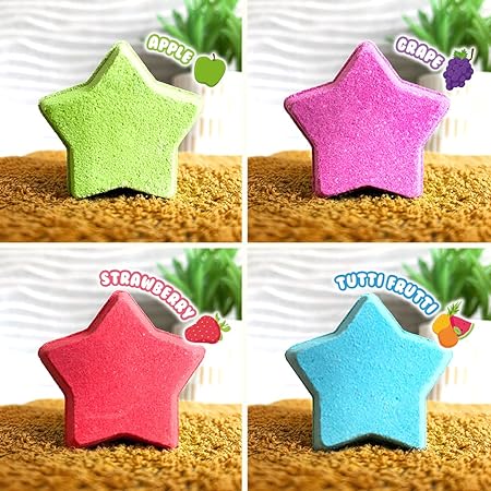 Buy Zimpli Kids Baff Bombz Star Bath Bombs Pack of 4 | Yallatoys.com
