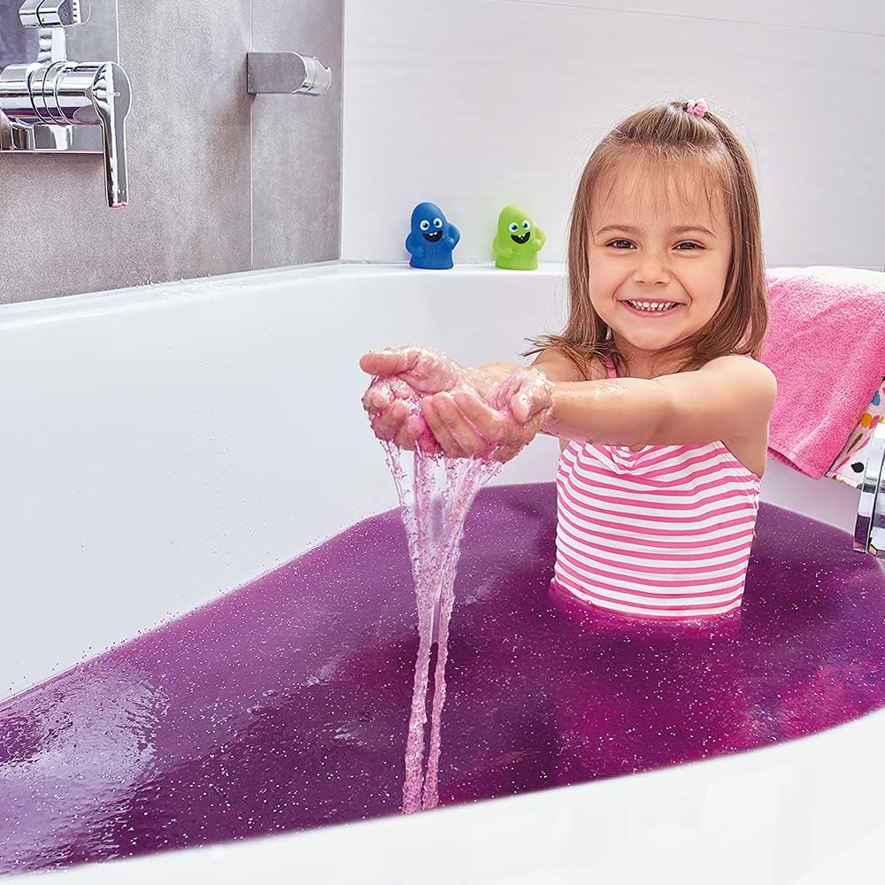 Buy Zimpli Kids Slime Baff green purple 600g + 2 Crackle | Yallatoys.com