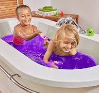 Buy Zimpli Kids Slime Baff green purple 600g + 2 Crackle | Yallatoys.com